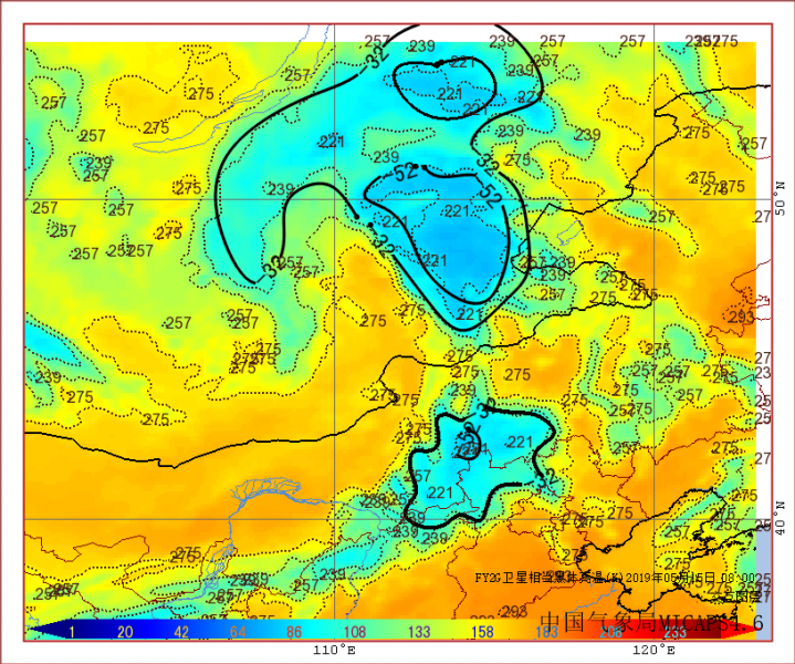 MICAPS��ʾFY-2G2019��5��15��0000