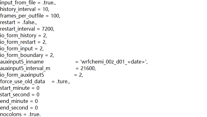 �޸ĺ�namelist�ļ�