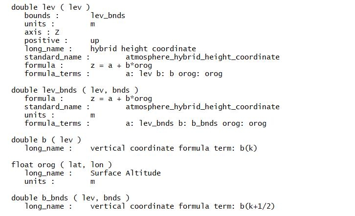 ͼ1 nc�ļ��йش�ֱ�������Ϣ