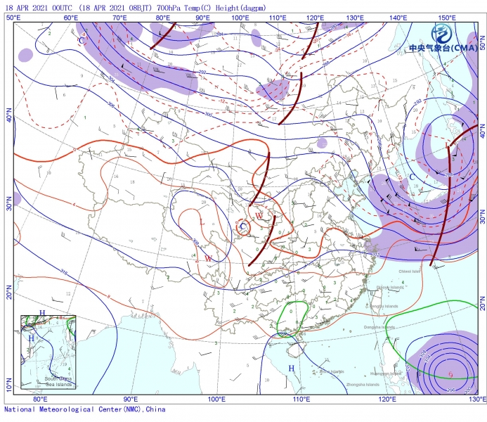 700hPa